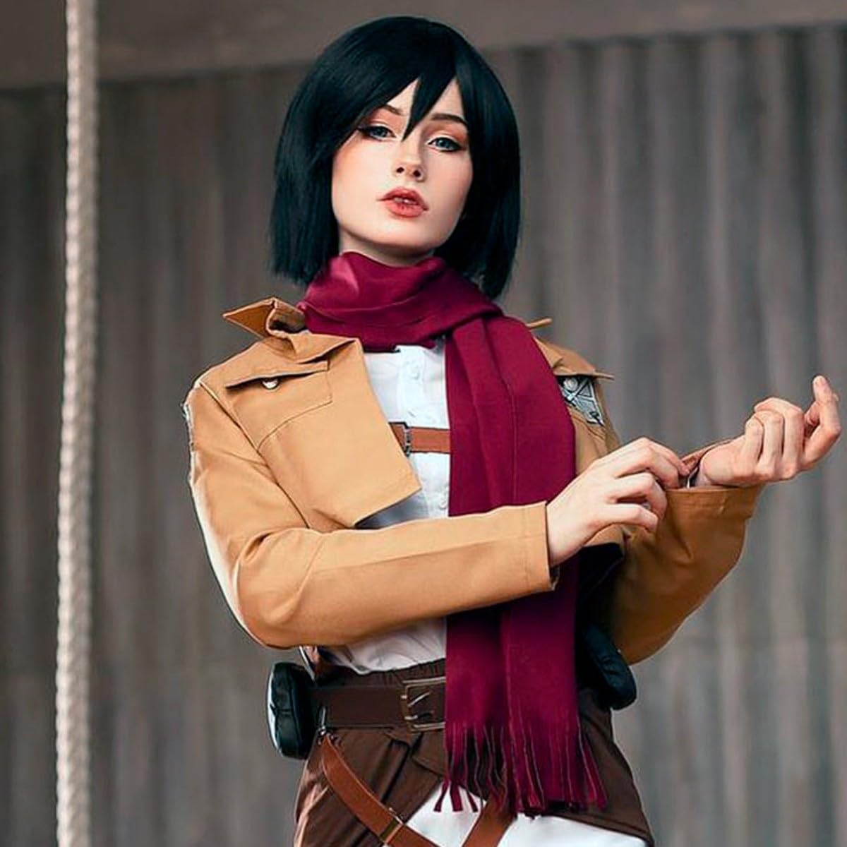 Mikasa Anime by Enigma Costume Wigs