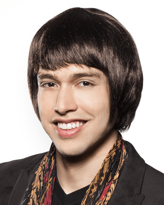 Enigma Hippie Boy Beatle Cut - MaxWigs