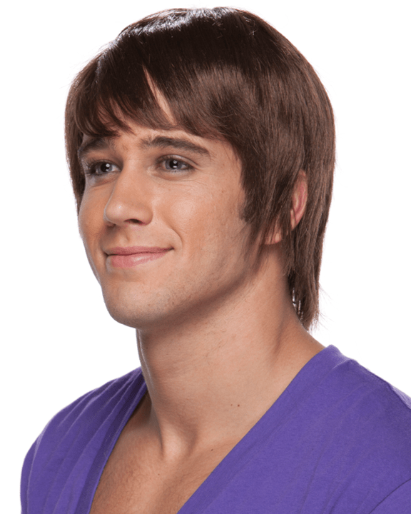 Sepia Surfer Dude - MaxWigs