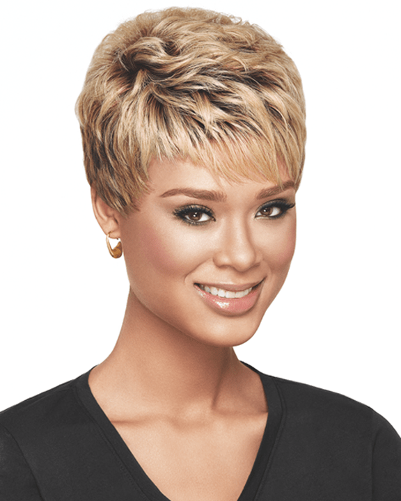 Sherri Shepherd Textured Pixie Wig Sherri Shepherd NOW Heat Friendly - MaxWigs