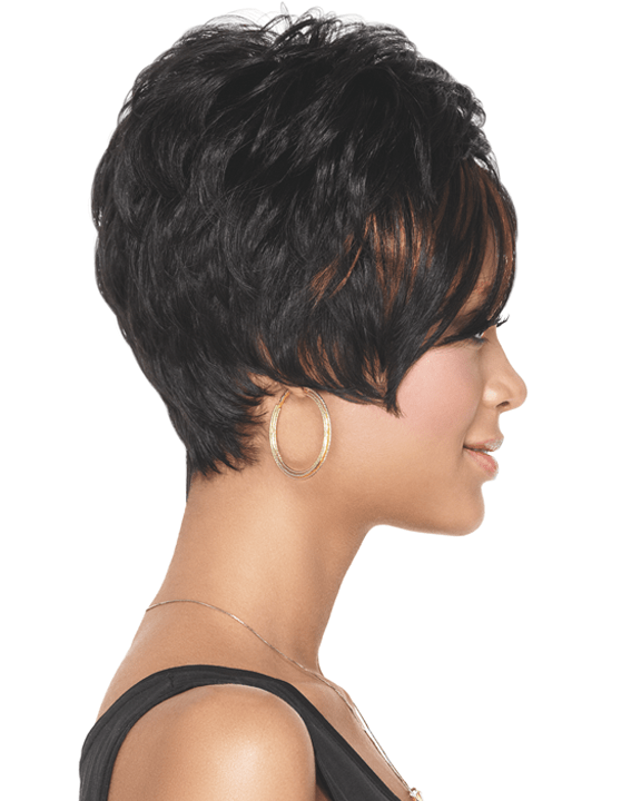 Sherri Shepherd Angled Tomboy Wig by Sherri Shepherd NOW Heat Friendly - MaxWigs