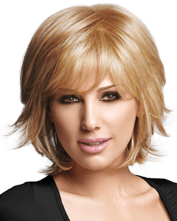 LuxHair Chic Layer Daisy Fuentes WOW Heat Friendly LuxHair - MaxWigs