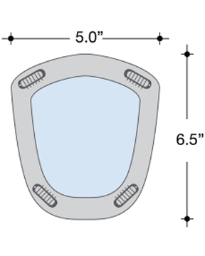 Rene of Paris Long Top Piece Rooted Colors - MaxWigs