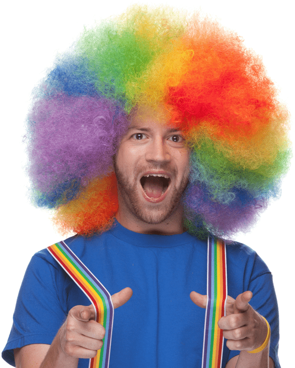 Sepia Big Jumbo Afro - MaxWigs, Costume wigs, anime wigs, cosplay wigs, clown wigs, wigs for clowns Pride wigs, rainbow wigs, pride week wigs, wigs for pride, pride week wigs, 