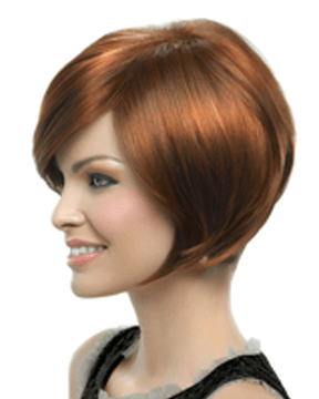 HairDo Layered Bob Wig Side Swept Bangs Sleek Sides - MaxWigs