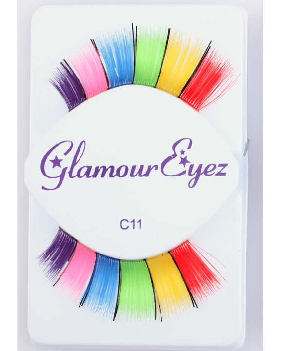 Sepia Rainbow Eyelash C11 - MaxWigs