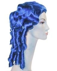Lacey Costume Southern Belle Wig Clown Colors Mardi Gras Wig - MaxWigs