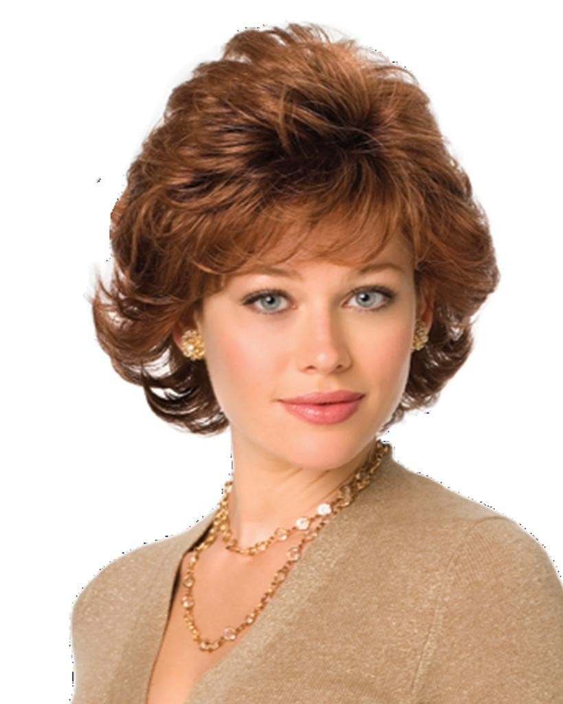 Eva Gabor Affluence - Curly Hand Tied Monofilament - MaxWigs