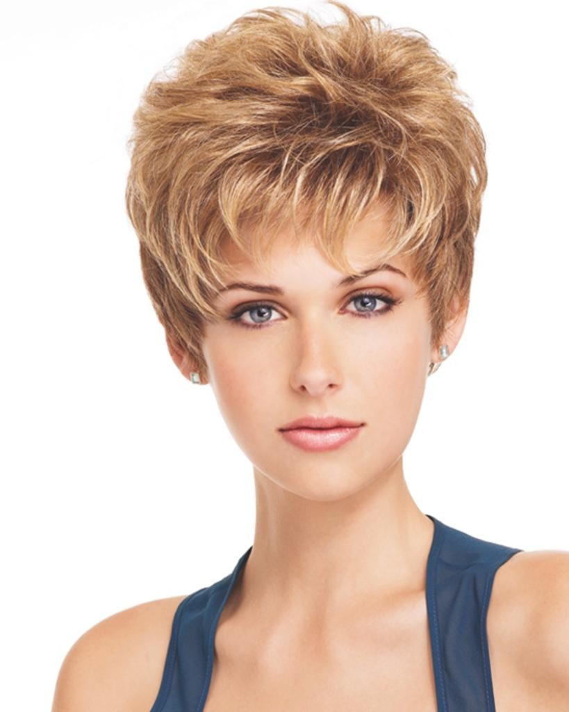 Eva Gabor Aspire - Short Boy Cut Loose Textured Curls - MaxWigs