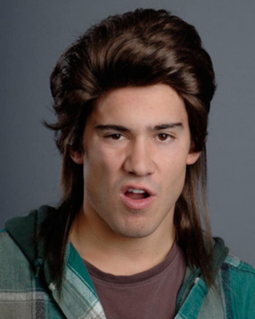 Mullet wig joe dirt 2025