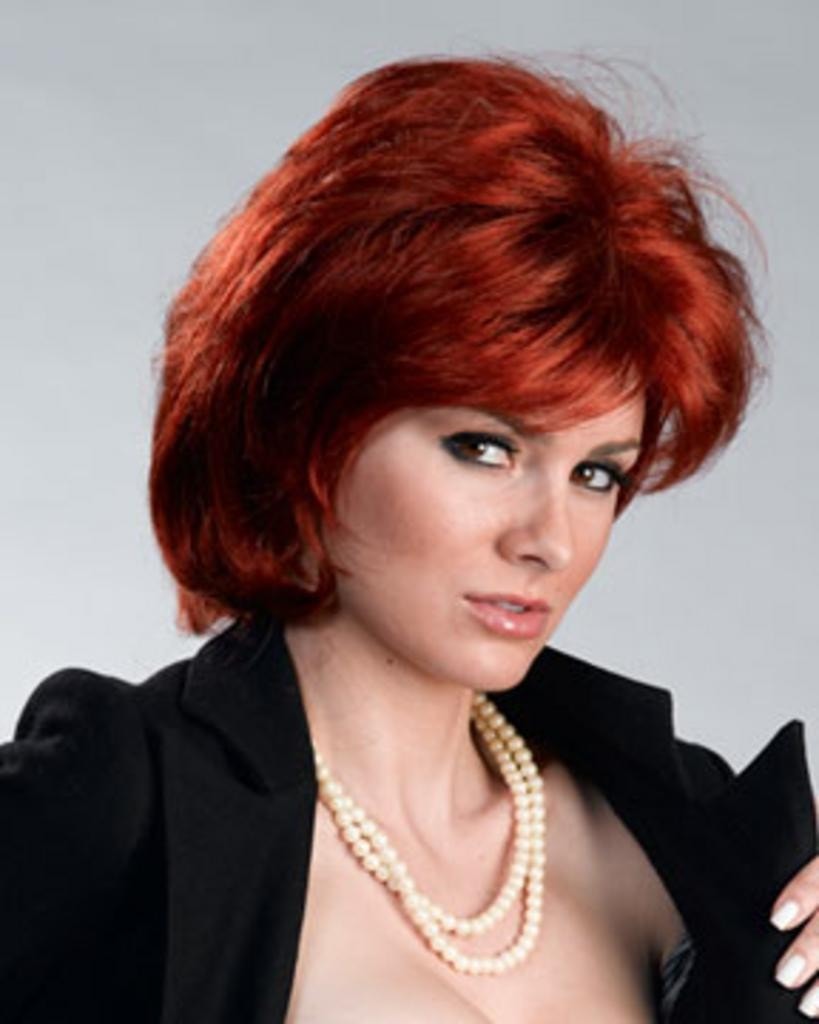Rocker Wife Sharon Ozzy by Enigma Costume Wigs