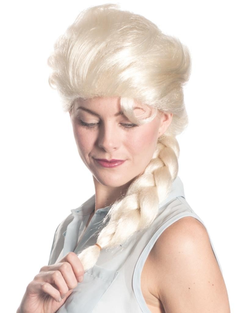 White sales elsa wig