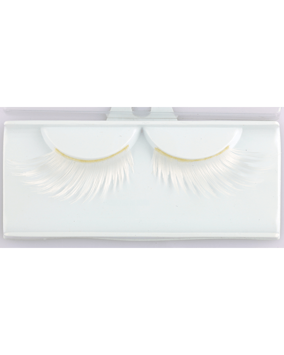 Sepia Wicked Eyelashes White - MaxWigs