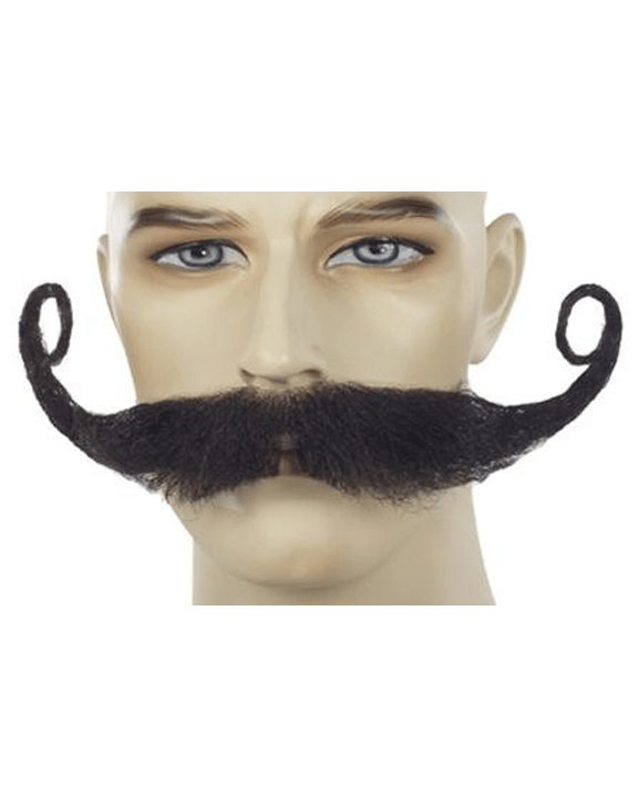 Lacey Costume Giant Villain Mustache M80 - MaxWigs