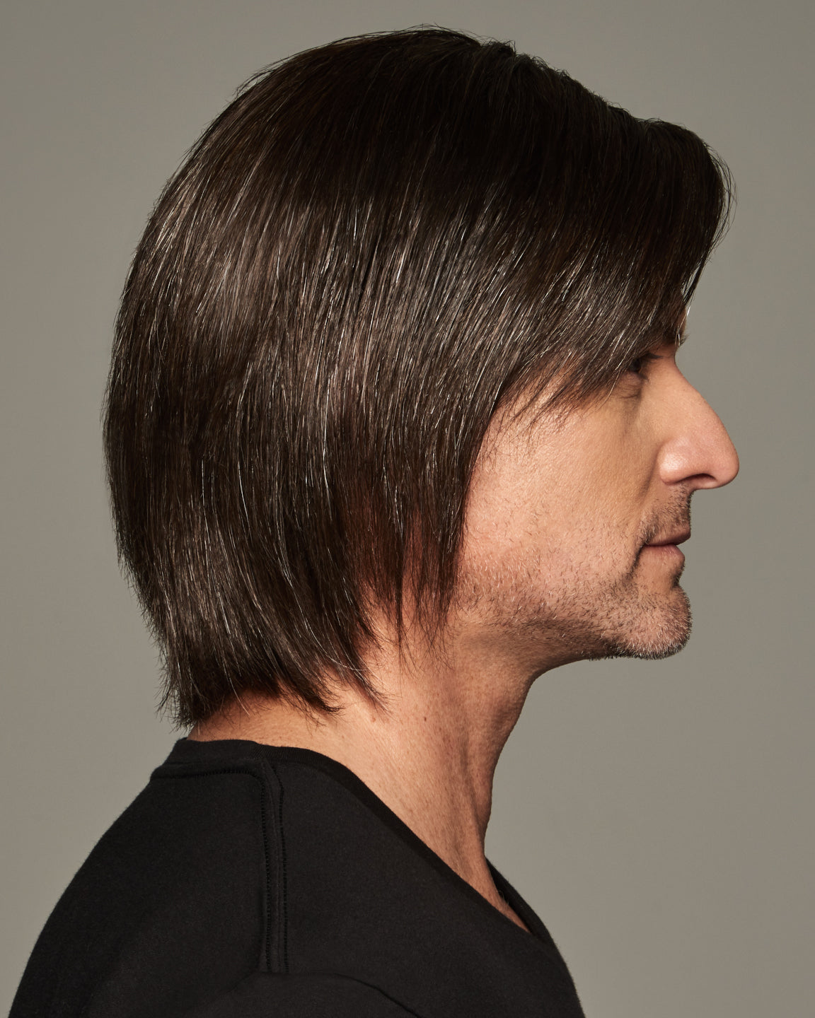 Sharp Men's Wig