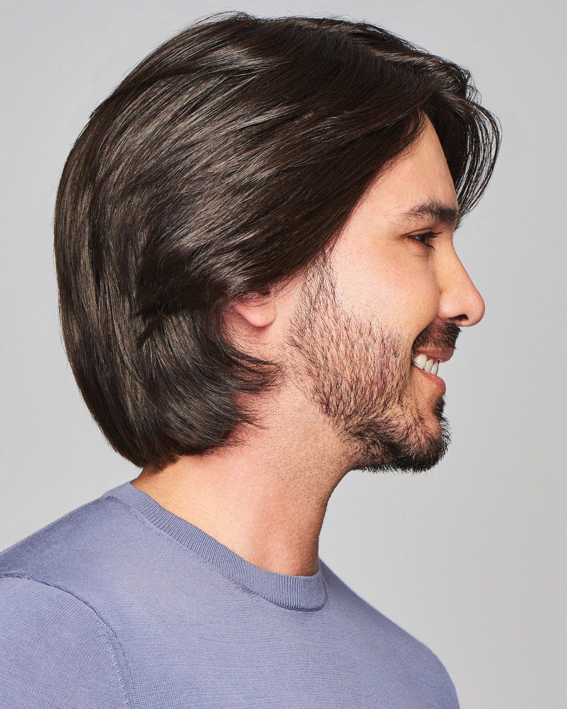 Sharp Men's Wig