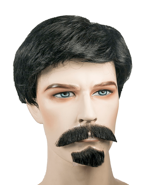 Lacey Costume Iron Man Tony Stark Better Goatee Mustache Set - MaxWigs
