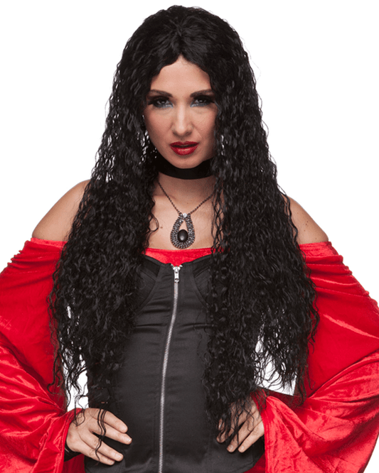 Sepia Long Kinky Witch - MaxWigs