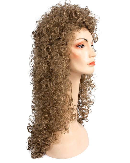 Plabo XL Long Thick Curly Clown Wig