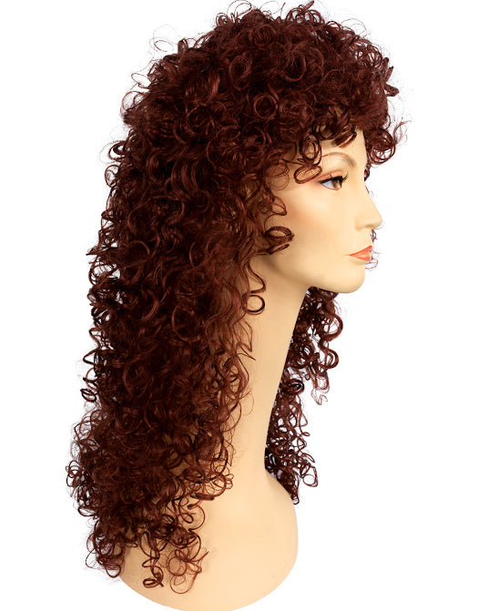 Plabo XL Long Thick Curly Clown Wig
