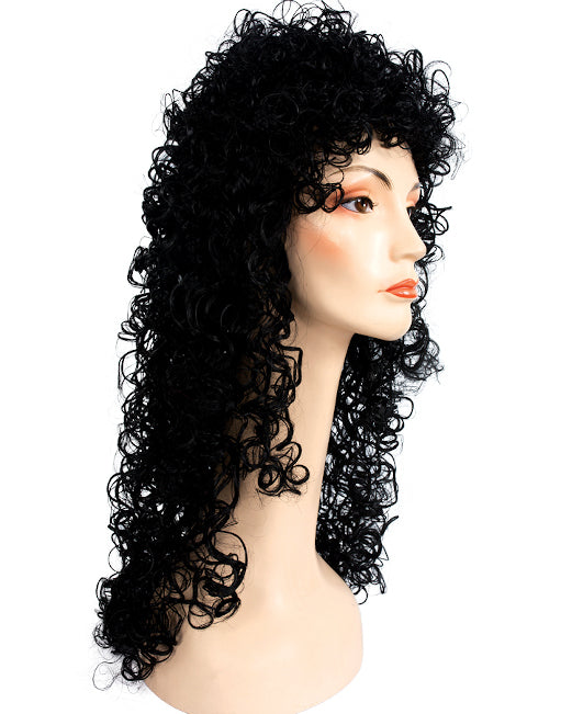 Plabo XL Long Thick Curly Clown Wig