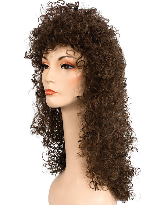 Plabo XL Long Thick Curly Clown Wig