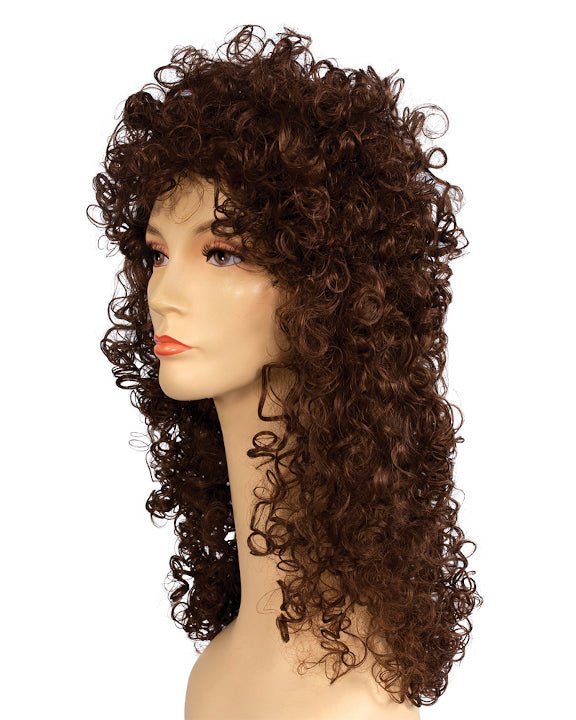 Plabo XL Long Thick Curly Clown Wig