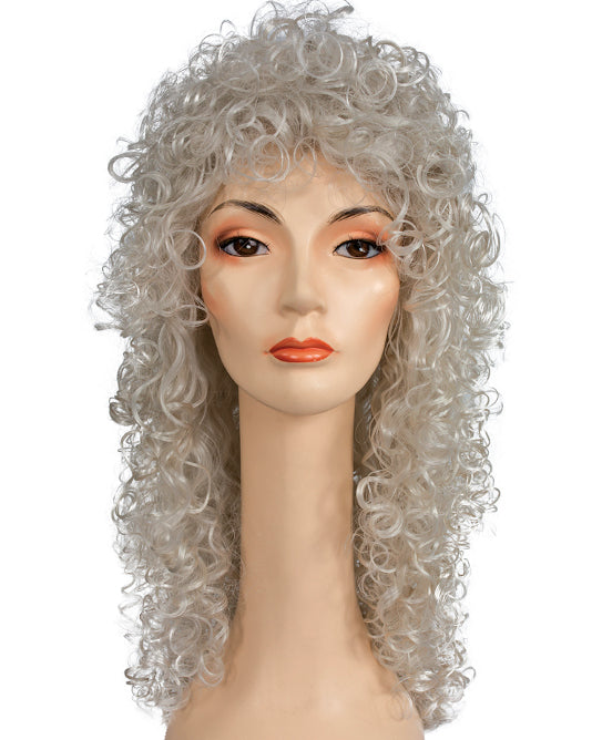 Plabo XL Long Thick Curly Clown Wig