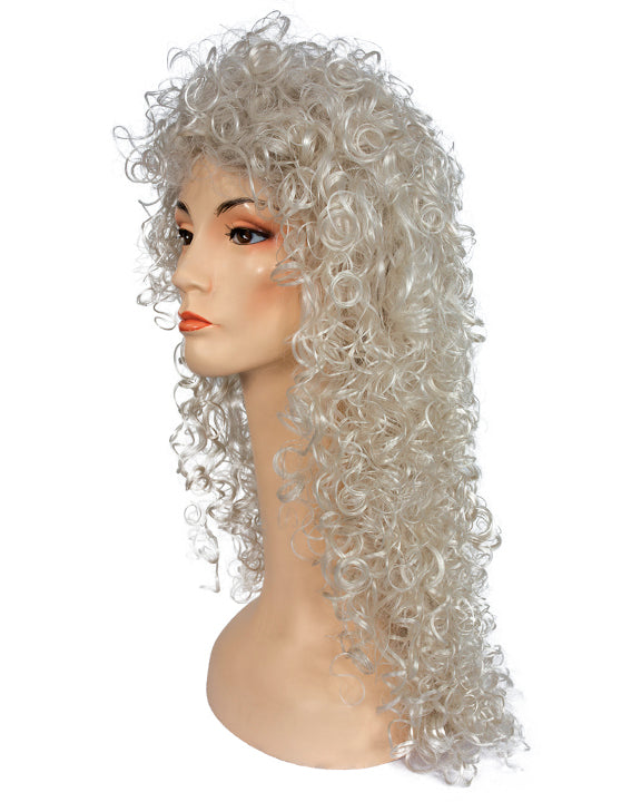 Plabo XL Long Thick Curly Clown Wig