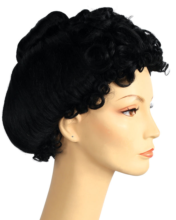 Mrs. Santa Deluxe Gibson Girl Upsweep Wig