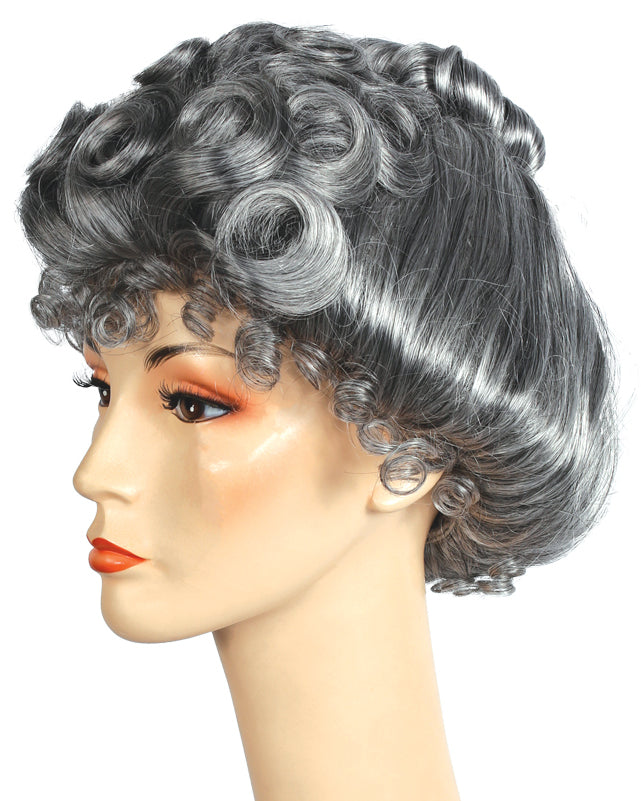 Mrs. Santa Deluxe Gibson Girl Upsweep Wig