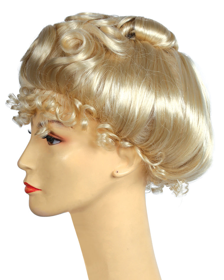 Mrs. Santa Deluxe Gibson Girl Upsweep Wig