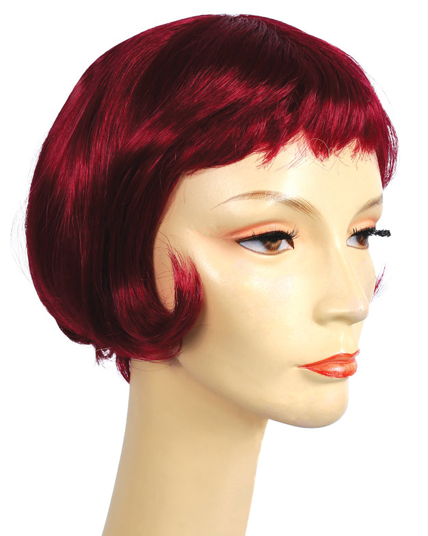 Bargain Lulu 1920s Flapper Short Bob Wig