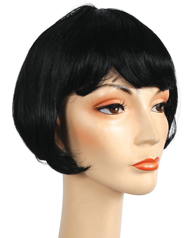 Bargain Lulu 1920s Flapper Short Bob Wig