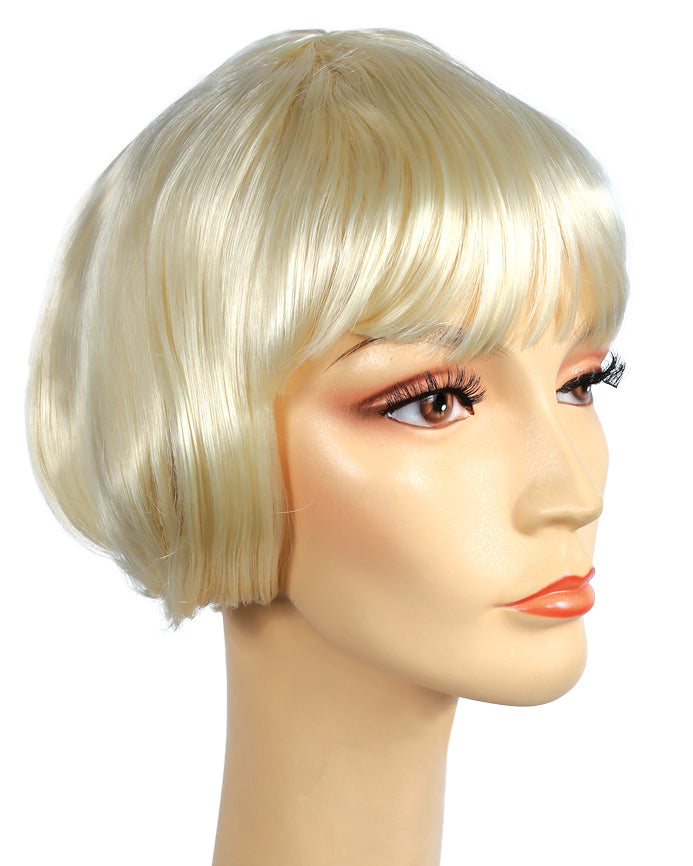 Bargain Lulu 1920s Flapper Short Bob Wig