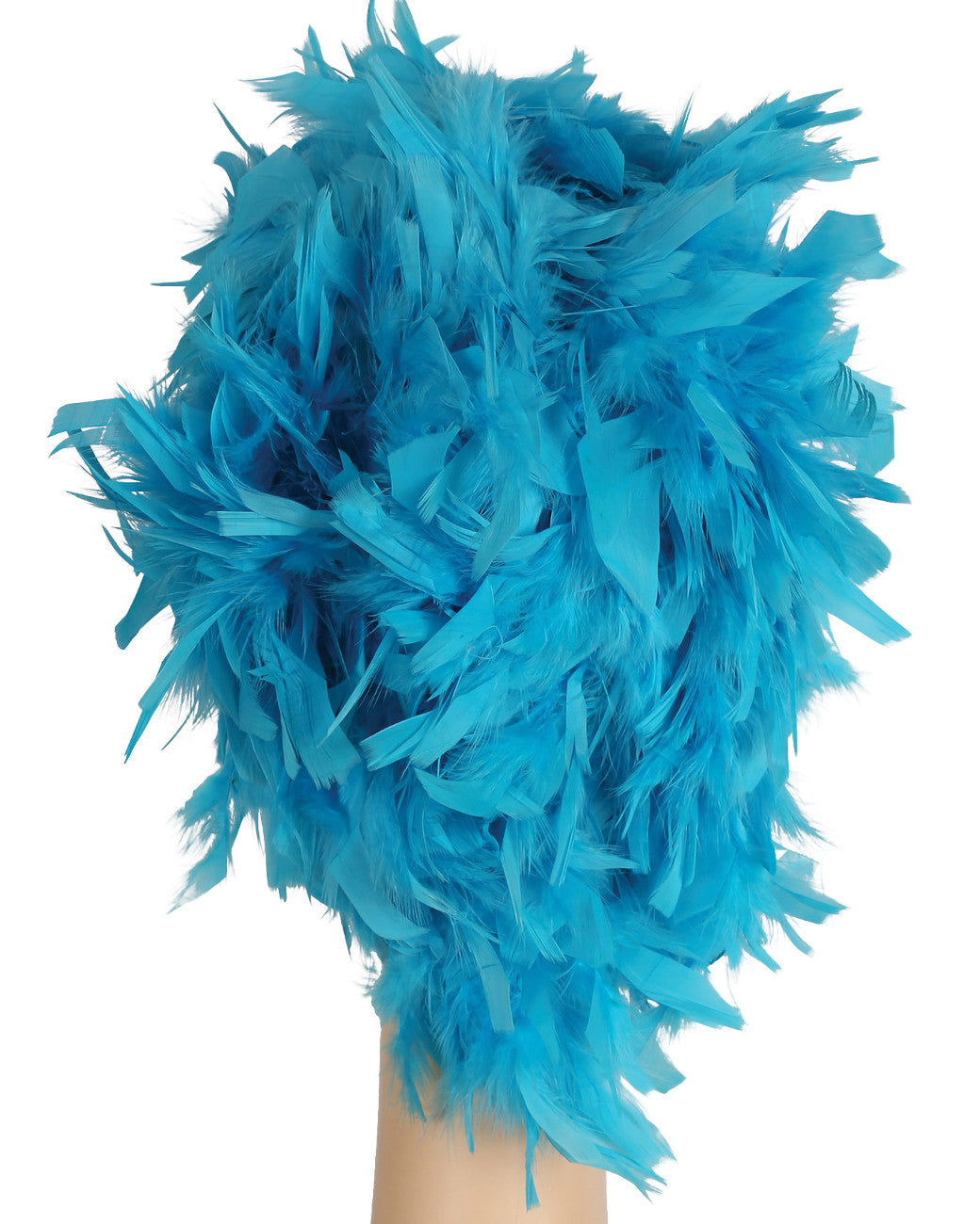 Feather Clown Showgirl Wig