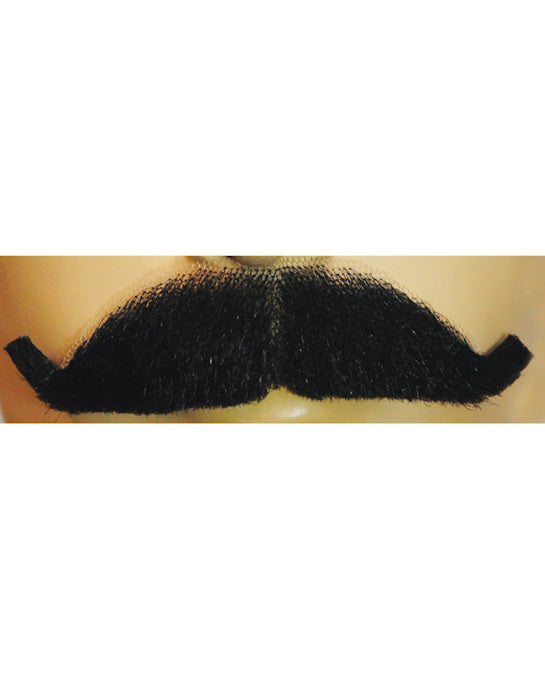 Edwardian M34 Human Hair Handmade Mustache