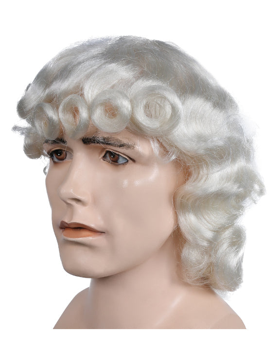 costume santa wig, santa beard, santa wig, santa mustache, santa eyebrows, christmas wigs, st. nicholas wig, st nicholas beard, santa beard set, wig and beard for santa
