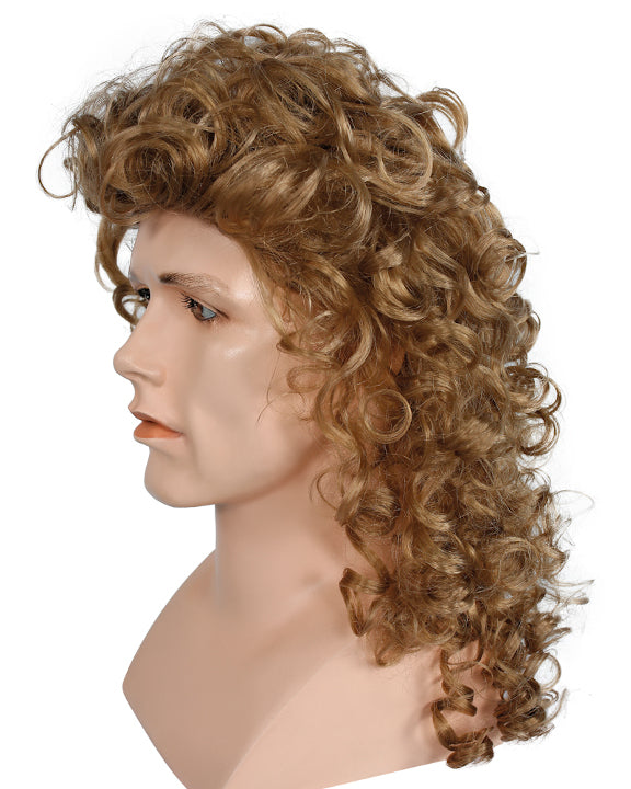 Costume wig, theatre wig, theater wig, mens costume wig, cosplay wig, mens cosplay wig ,17th century wig, barrister wig, colonial wig, judge wig