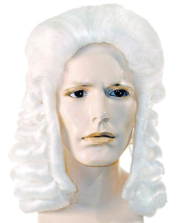 Costume wig, theatre wig, theater wig, mens costume wig, cosplay wig, mens cosplay wig ,17th century wig, barrister wig, colonial wig, judge wig