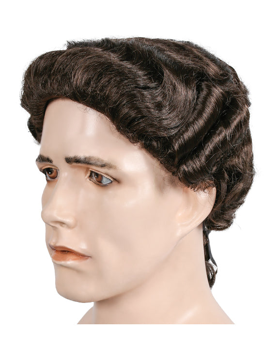 Aristocratic Colonial Man Widow's Peak
