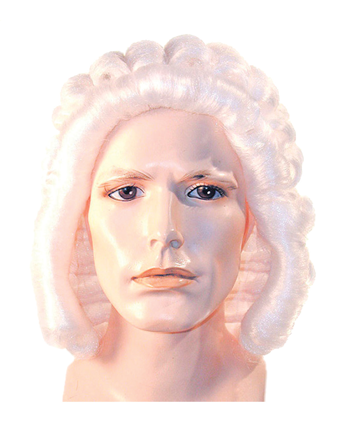 Costume wig, theatre wig, theater wig, mens costume wig, cosplay wig, mens cosplay wig ,17th century wig, barrister wig, colonial wig, judge wig