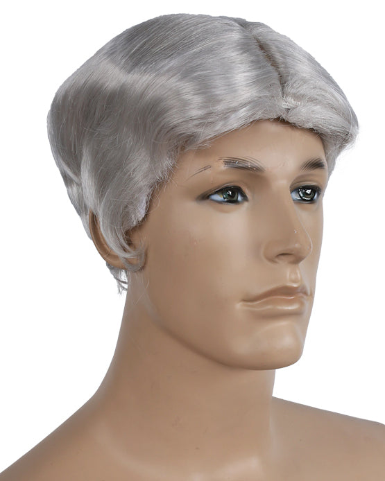 1920s Men's Center Part Wig