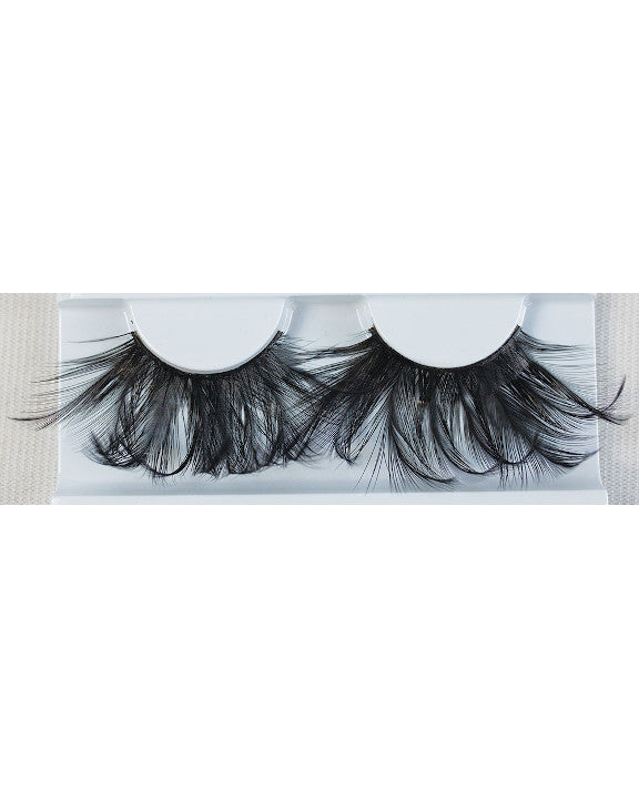 Long Feather Eyelashes