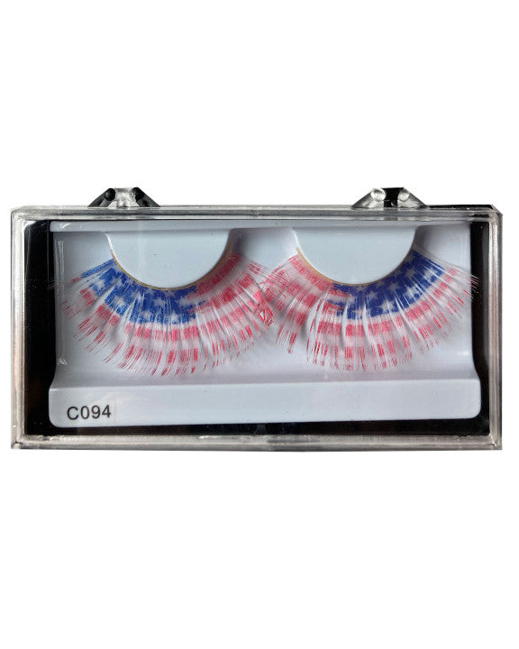 Eyelash American Flag