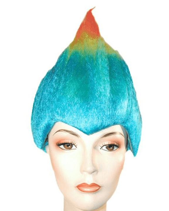 Lacey Costume Pointed Clown B9194 - MaxWigs, Costume wigs, anime wigs, cosplay wigs, clown wigs, wigs for clowns Pride wigs, rainbow wigs, pride week wigs, wigs for pride, pride week wigs,