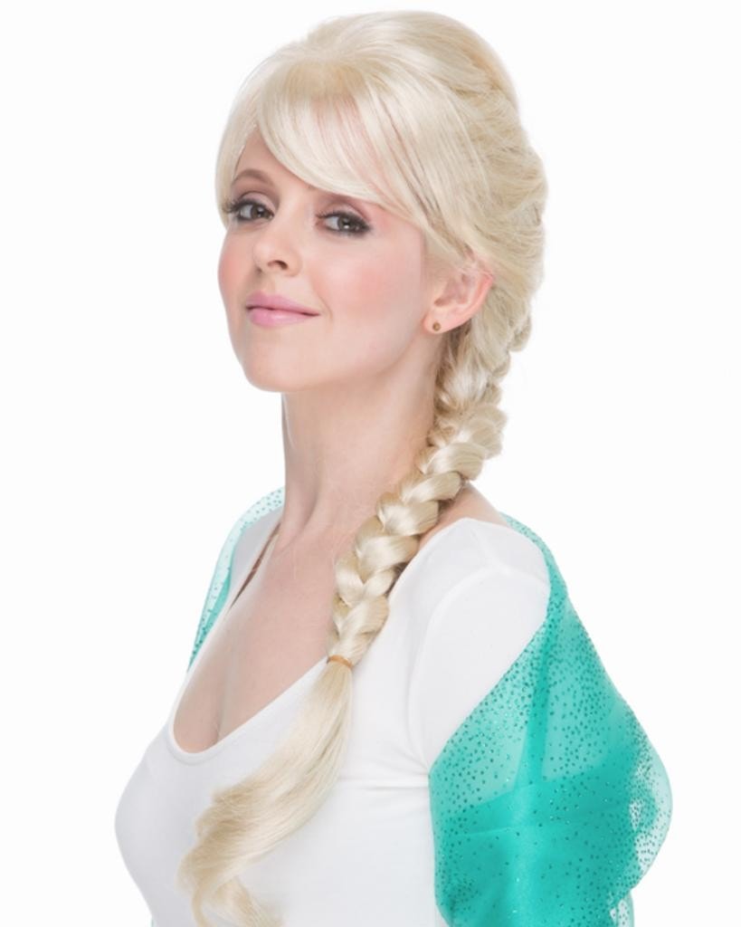 Elsa Frozen Ice Queen by Sepia Costume Wigs