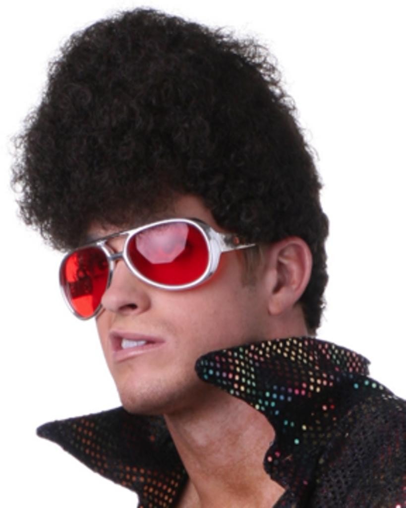 Sepia Elfro Elvis Afro Pompadour - MaxWigs