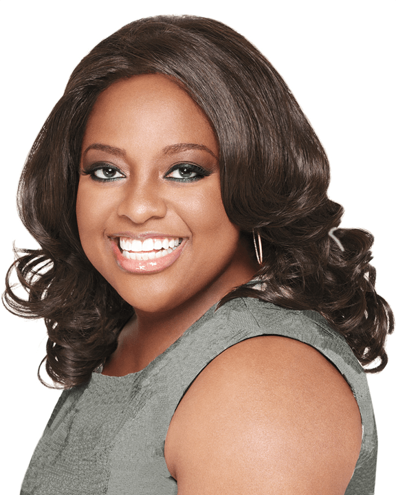 Sherri Shepherd Casual Curl Lace Front Wig by Sherri Shepherd NOW Curly Layers - MaxWigs