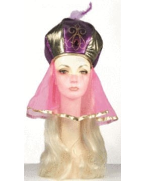 Lacey Costume Arab Headress - MaxWigs